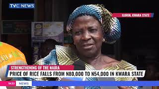 Price Of Rice Falls From N80,000 To N54,000 In Kwara State