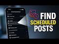 How to Find My Scheduled Post On Instagram (Quick and Easy)