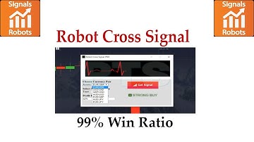 New Binary Option Cross Signal Robot Strategy | 99% win ratio