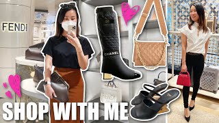 Luxury Shopping Vlog 2021 *FENDI FIRST, LOUIS VUITTON, DIOR, CHANEL*