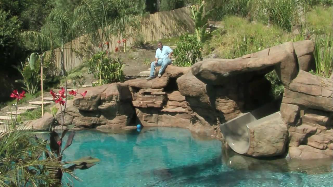 Tropical Backyard Pool & Spa Ideas - YouTube