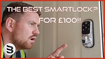 Battery Smart Lock. Full installation. Day in the life of a carpenter.