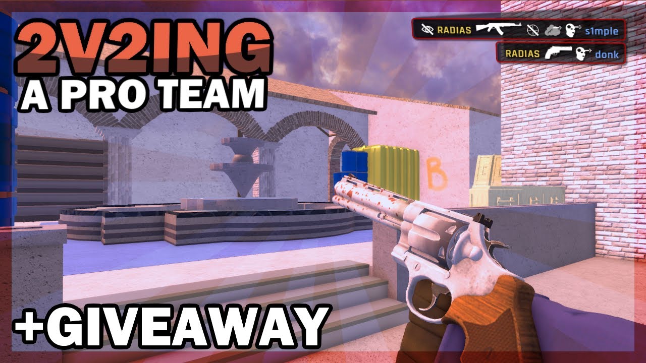 2v2ing a PRO Counter Blox Team (ft. 