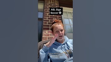 Learn How To Sign Soccer in ASL for Beginners | American Sign Language  #shorts