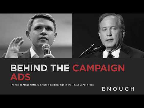Paxton vs. Talarico ads: We fact-checked the claims | ENOUGH (Ep. 33)