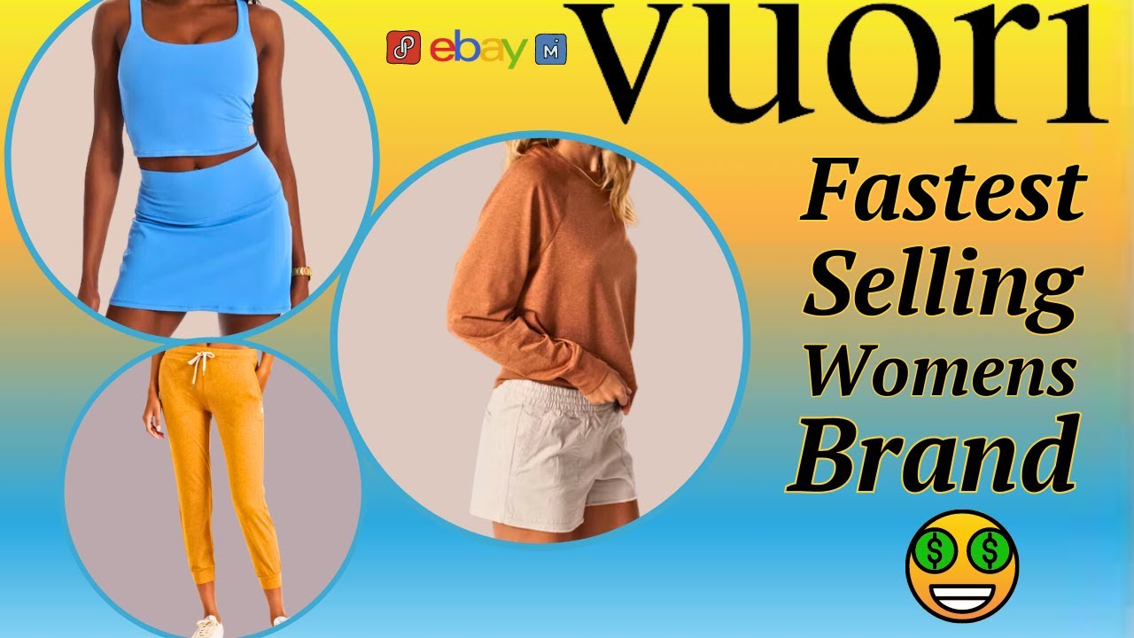 Vuori FASTEST Selling Women's Clothing Brand on EBAY Sell Through