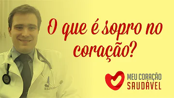 Qual a causa do sopro cardíaco?