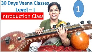 30 Days Veena Classes In Telugu : Level : 1, Day - 1