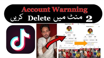 TikTok Account warning Remove TikTok se Account warning kese khatam karin New update 2023