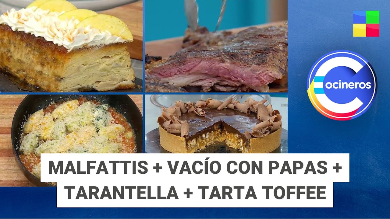 Malfattis + Tarta toffee + Tarantella + Vacío 