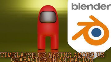 Making Among Us!!! Model In Animation Time-Lapse Blender 2.9