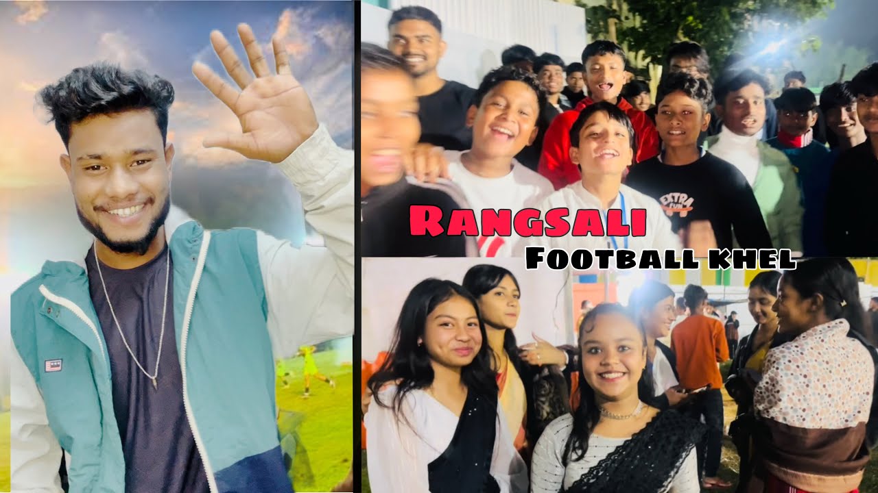 Rangsali football khel //hasib vlogs 