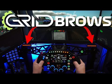 One of the most useful Sim Racing additions to my rig! | GRID by Simlab 'BROWS'