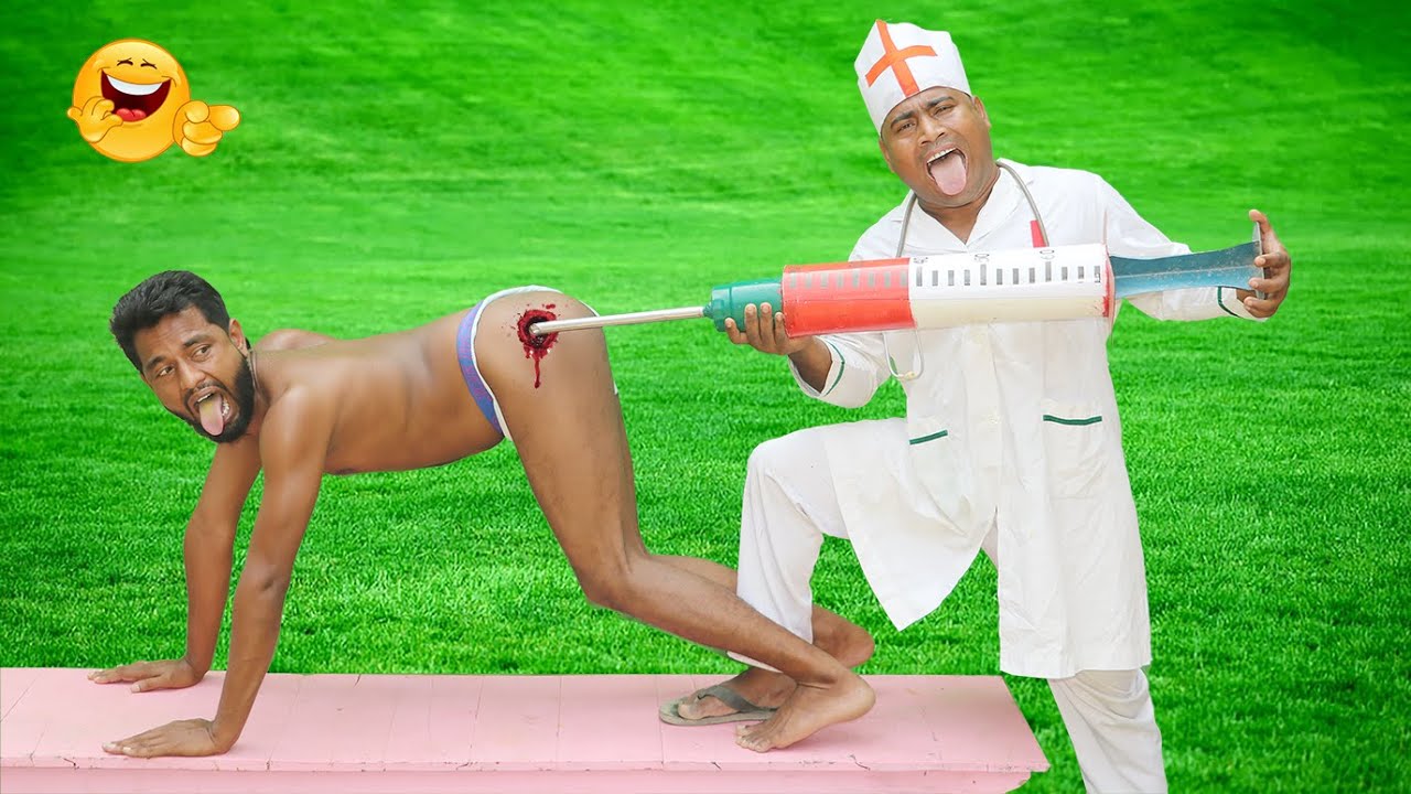 Top Very Special Trending Comedy Video 2026 | Amazing Injection Wala Comedy Video Doctor Epi 73