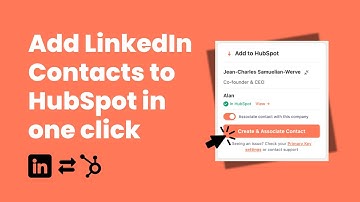 LinSpot - Add LinkedIn Contacts to Hubspot