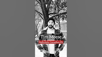 Tim Meese | Definitely Canadian Eh #canadian #canada #comedy #shorts