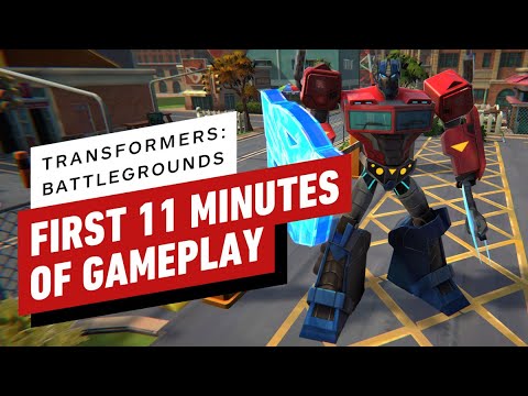 The First 11 Minutes of Transformers: Battlegrounds Gameplay