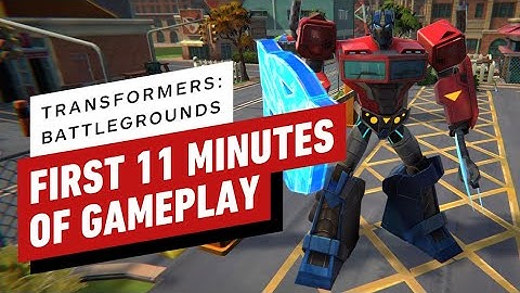 The First 11 Minutes of Transformers: Battlegrounds Gameplay