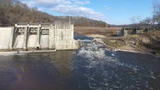Willow river dam DRONE