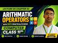 Arithmatic operators in python chapter 02 class 11 computer first year