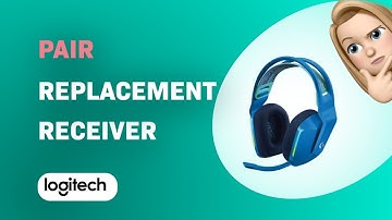 How to Pair a Replacement Receiver with Logitech G733 Lightspeed