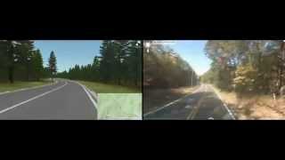 Outerra vs Real life: Joplin Road