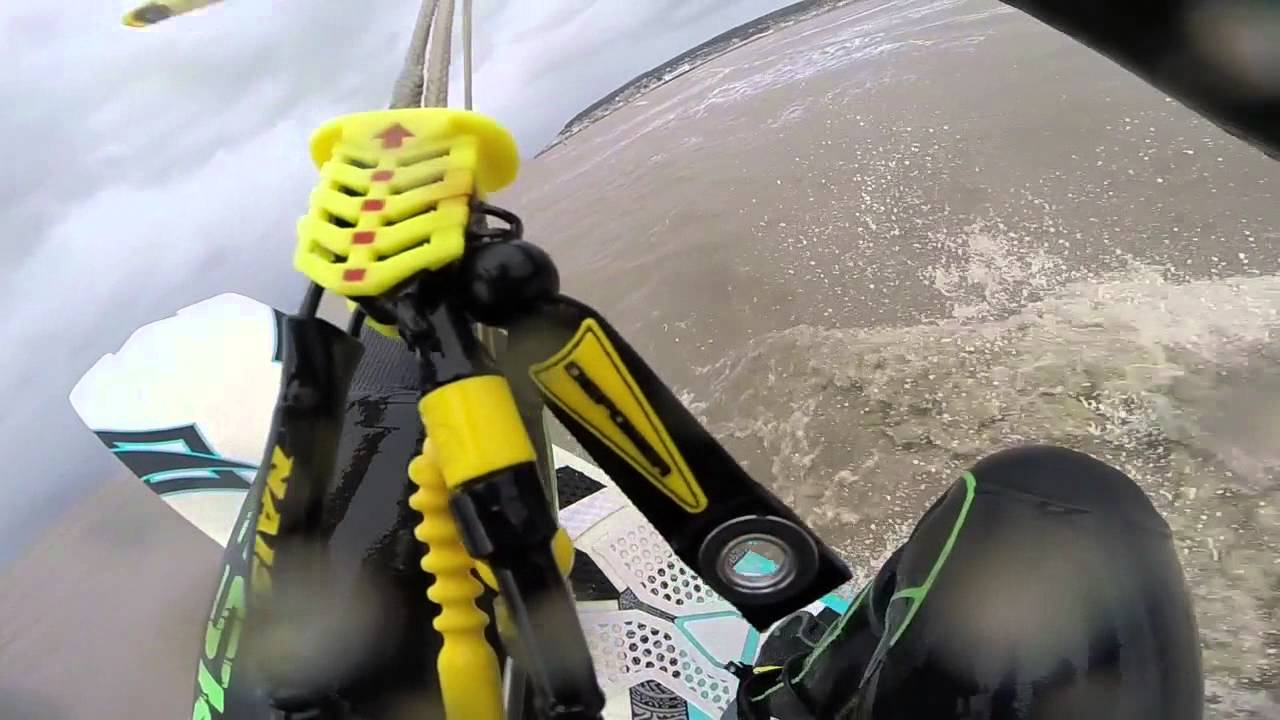 Kite Surfing Leash Crash YouTube
