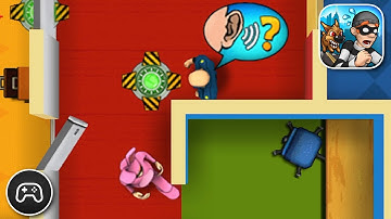 Robbery Bob: King of Sneak - Gameplay Walkthrough Part 1 - Bob In Disguise (iOS, Android)