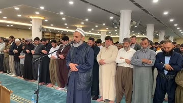 القارئ عمر عبدالله سورة الحجر تراويح ليلة 5 رمضان 1444 في جامع الإمام الشافعي في كركوك