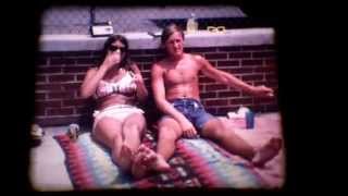 1969? Ohio?, Bruce & Belinda Swimming