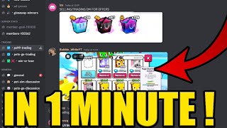 HOW to JOIN PET SIMULATOR 99 TRADE DISCORD SERVER ✅PC & MOBILE✅