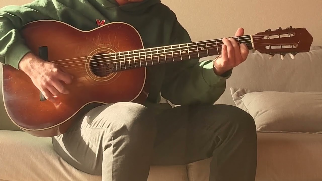 Yamaha Dynamic Guitar No. 10 - Nippon Gakki - Made in Japan Circa 1963 - Vintage Acoustic Guitar