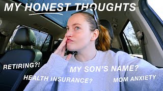 why I don't share my son's name, plans on retiring from YouTube, & separation anxiety as a new mom