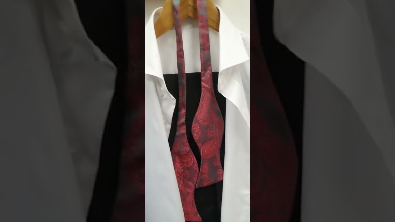 Black Tie - Custom Wedding Attire Black ⚫️ Brocade