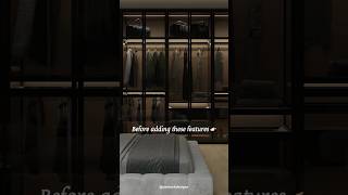 These wardrobe feature are game-changer.👇Type “YES” in comments. #interiordesign #homedecor #shorts