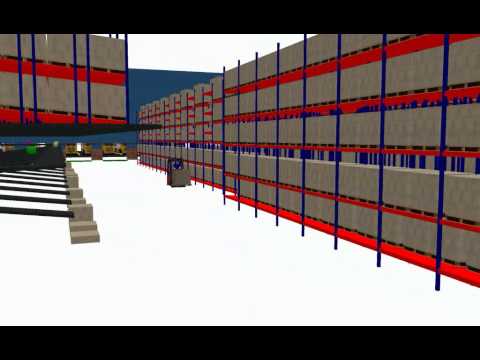 Simulation  Pick to Belt