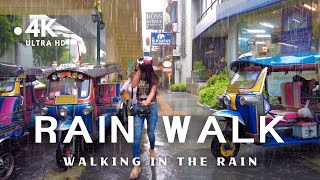 [4K] Bangkok Rainy Day Walk in Summer ☔ Walking in the Rain in Bangkok by JWINTHAI 5,673 views 3 weeks ago 19 minutes