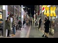 【4K】 Tokyo Red Light Area Roppongi hidden streets Night walking tour (東京散歩) - Fall 2020