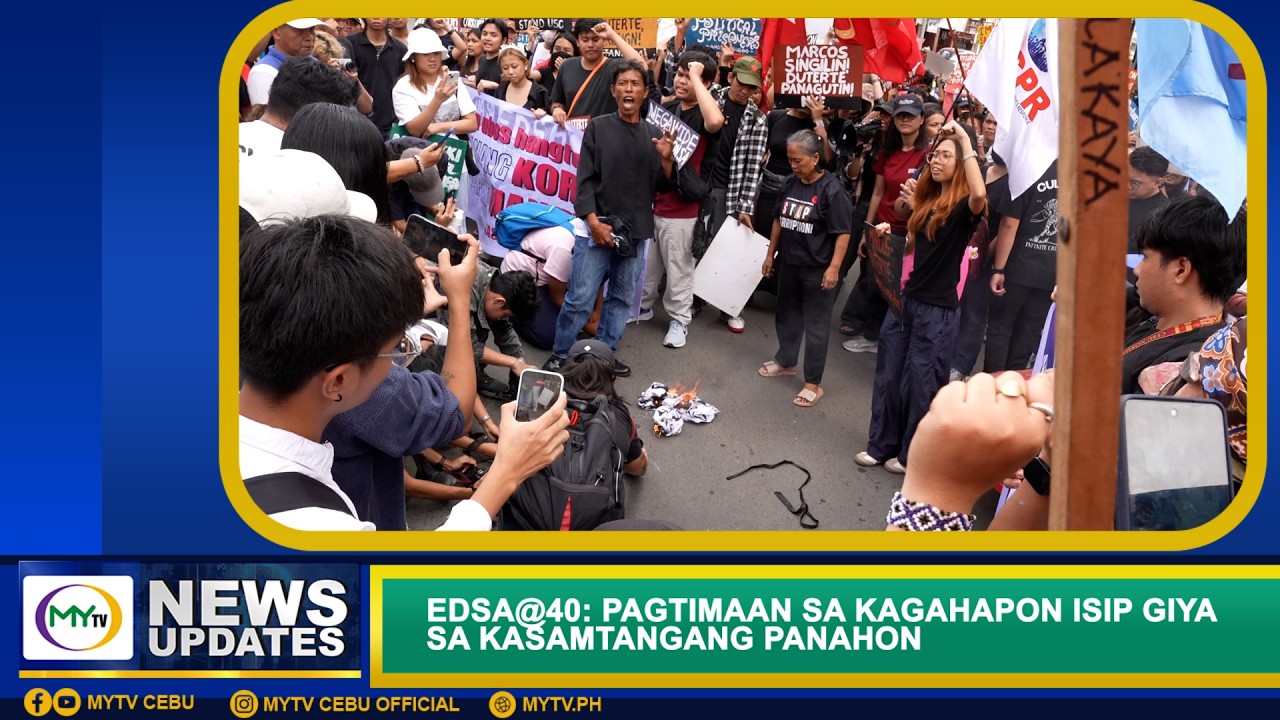 EDSA@40: PAGTIMAAN SA KAGAHAPON ISIP GIYA SA KASAMTANGANG PANAHON