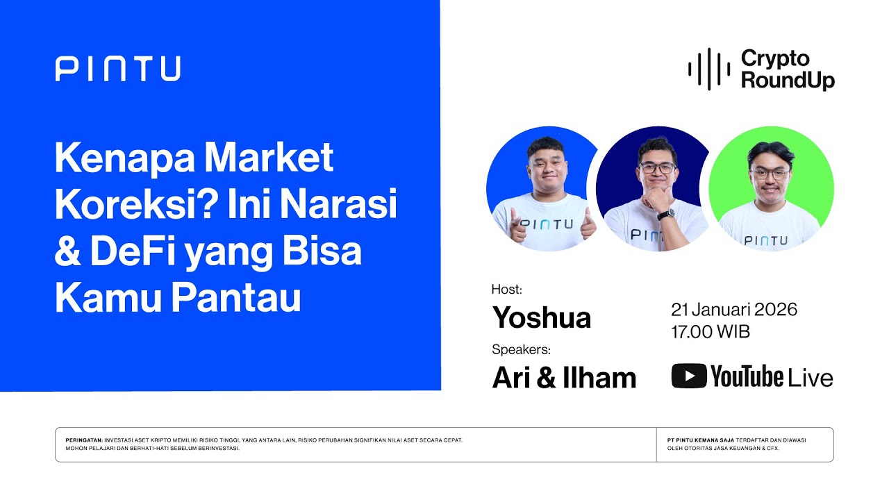 Bahas Crypto Market Update: Koreksi, Narrative Shift & Masa Depan DeFi