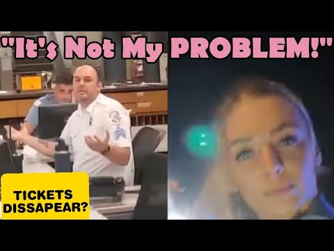 Tickets Given @ Stop In July But Never Showed Up Online Driver Is Confused & Police R Not Helping?