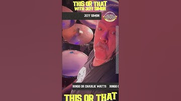 Thumbnail of 🎱❓🤔 'This Or That' with Jeff Simon - Ringo or Charlie Watts? 🤔❓🎱