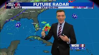 Friday Midday Weather