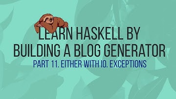 LHBG 11. Either with IO. Exceptions