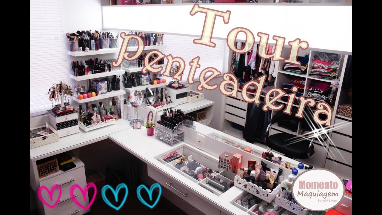 Tour pela Penteadeira by Adri Schiessl