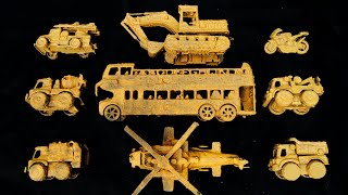 Cleaning Toys Excavator, Mixer Truck, Sand Truck, Gerbage Truck, Tow Truck, Racing Car, Fire Truck