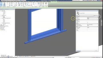 Demonstration of a parametric Awning Window using Autodesk Revit