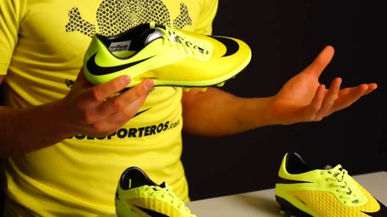 periódico Enriquecimiento conspiración Review bota Nike Hypervenom Phantom Vibrant Yellow - YouTube