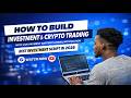 How to Design a investment and Crypto trading website
