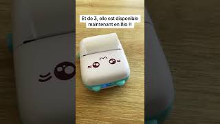 3 raisons d'avoir cette mini imprimante ! Lien en bio :) #phomemo #astuces #aesthetic #unboxing #diy